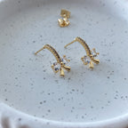 Bow Drop Earrings