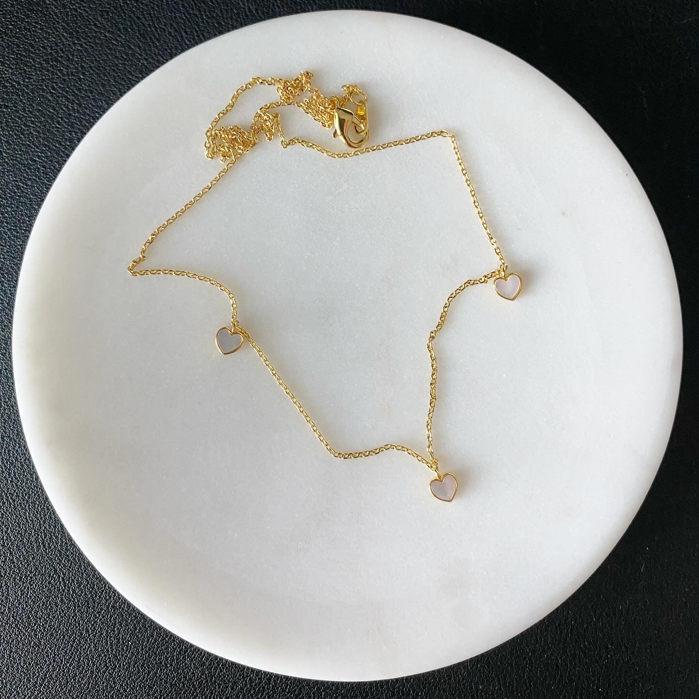 Dangling Hearts Necklace