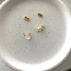 Rudolph CZ Earrings