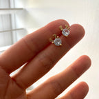 Rudolph CZ Earrings