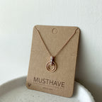 Whirling Rings Necklace