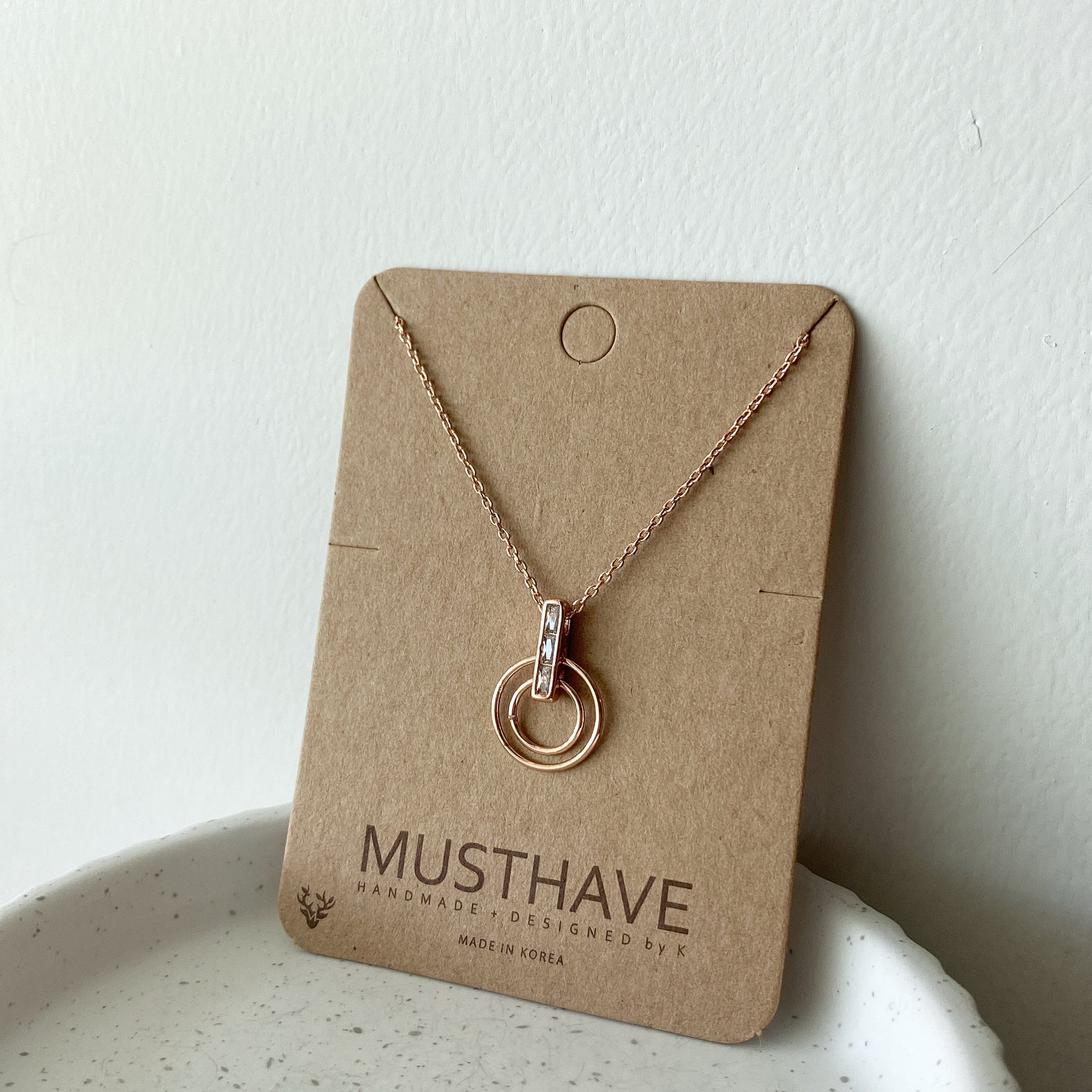 Whirling Rings Necklace