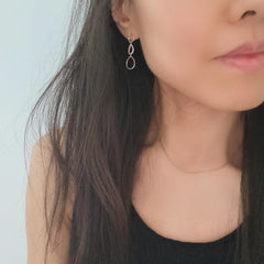 Triple Droplet Earrings