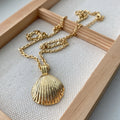 Seashell Pendant Necklace