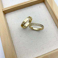 LOVE-ly Dual Ring Set