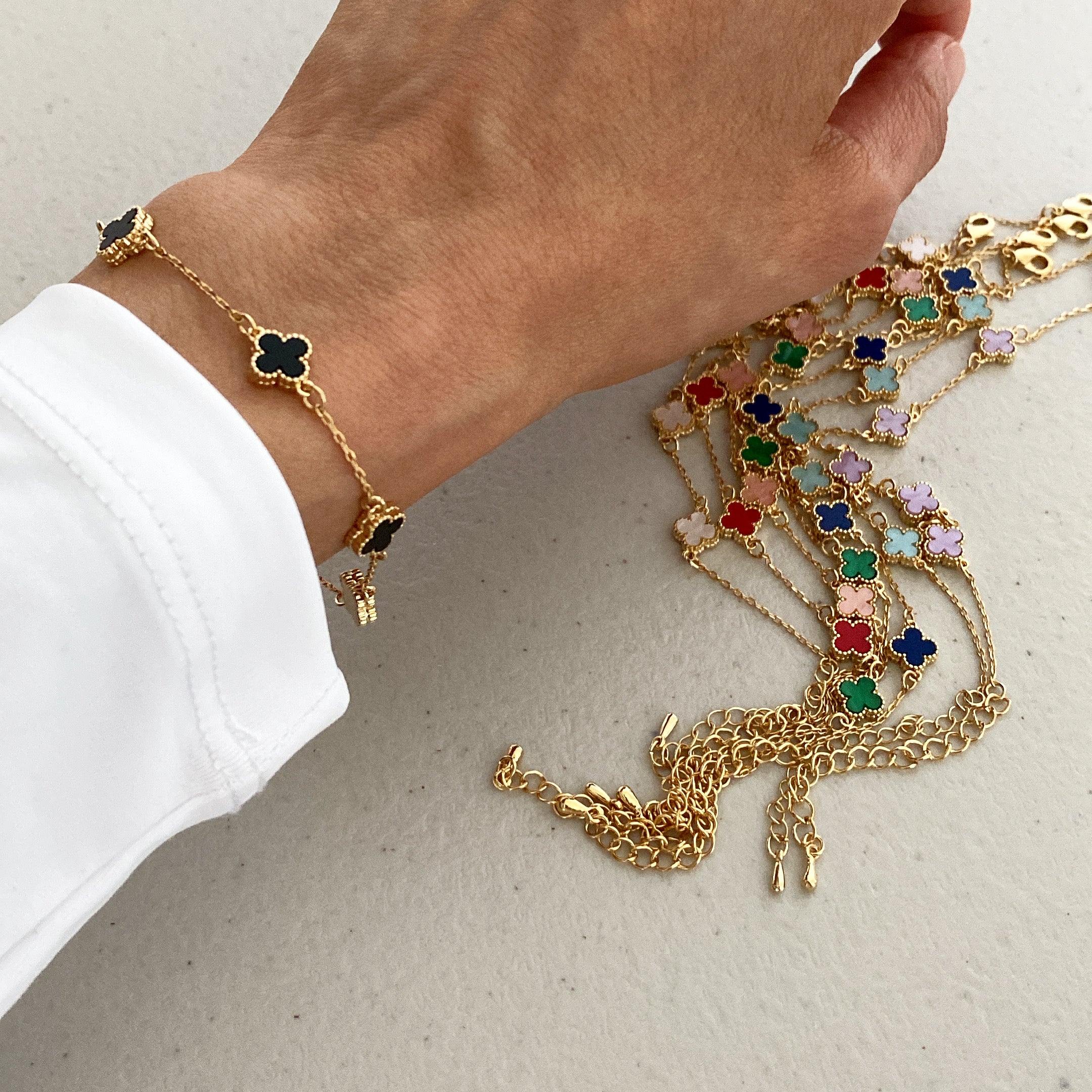 Classic Clover Chain Bracelet