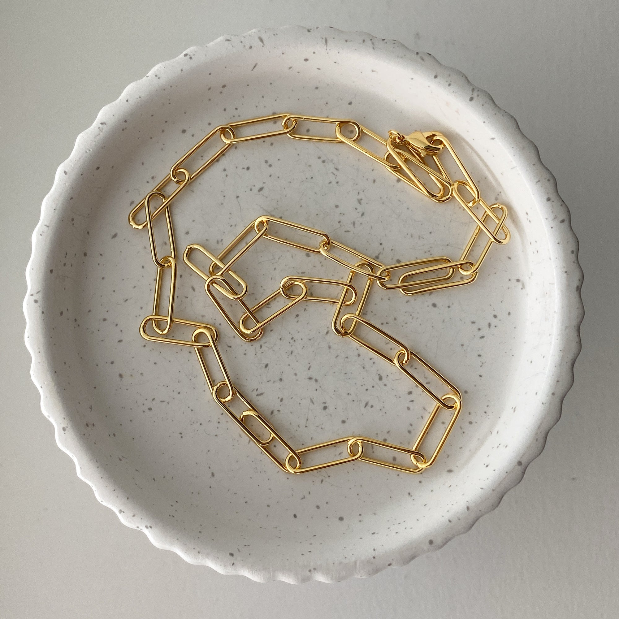 Paperclip Chain Necklace