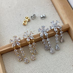 Dripping Bloom Drop Earrings