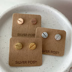 Screw Bolt Earrings