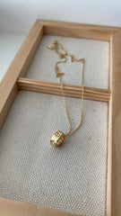 LOVE-ly CZ Barrel Necklace