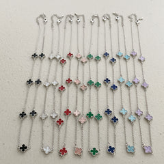 Clover 7 Motif Necklace