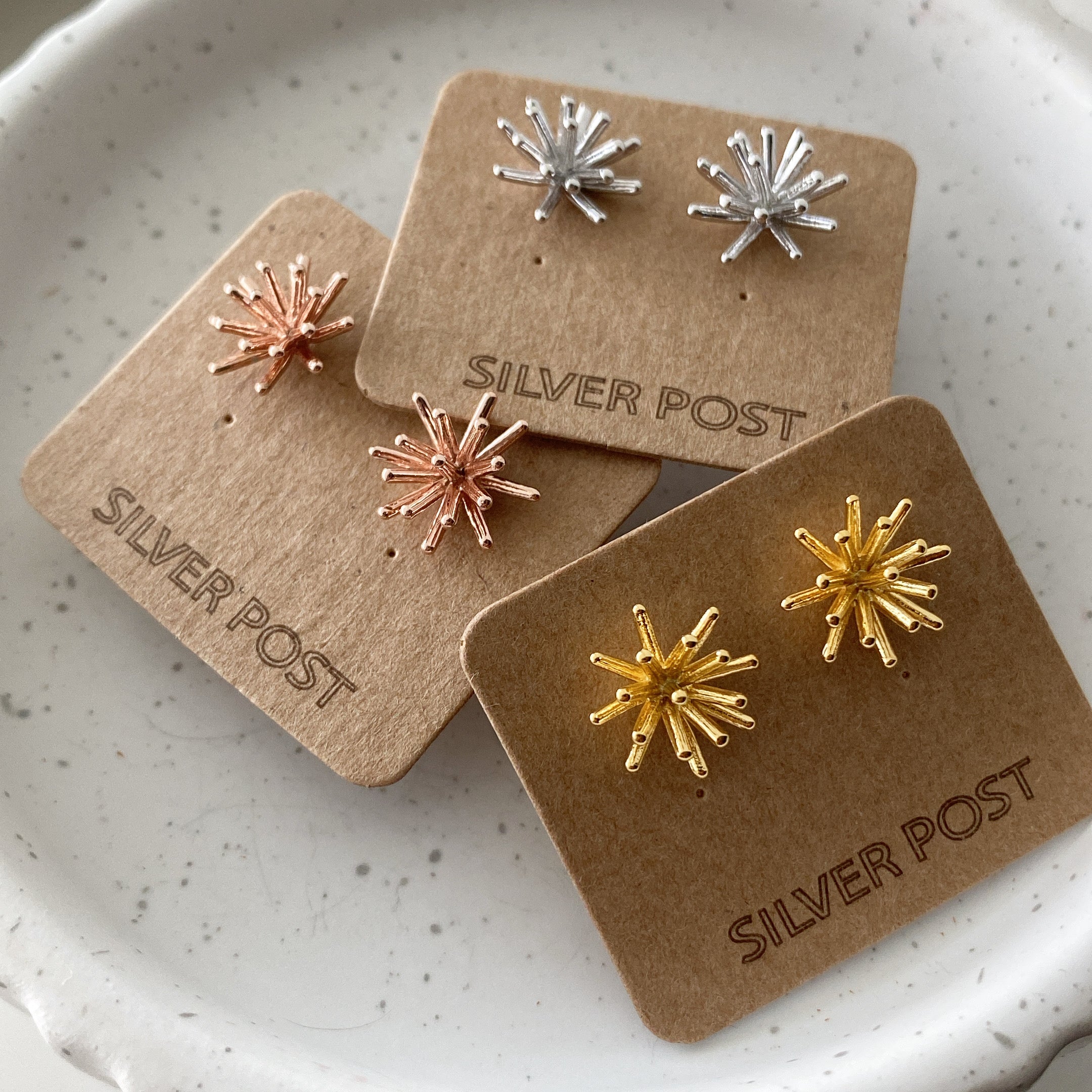 Spoke Earrings