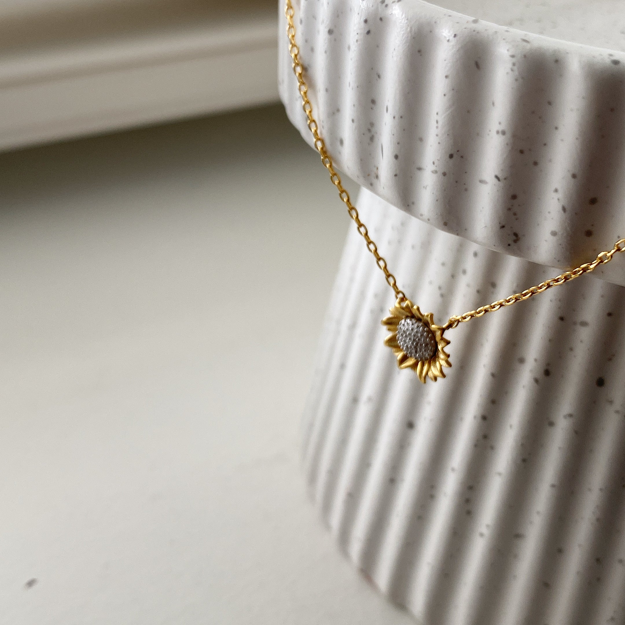 Sunflower Necklace