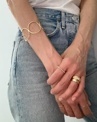 Circle Cuff Bracelet