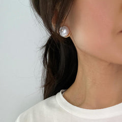 Pearl Dome (Reversible) Earrings