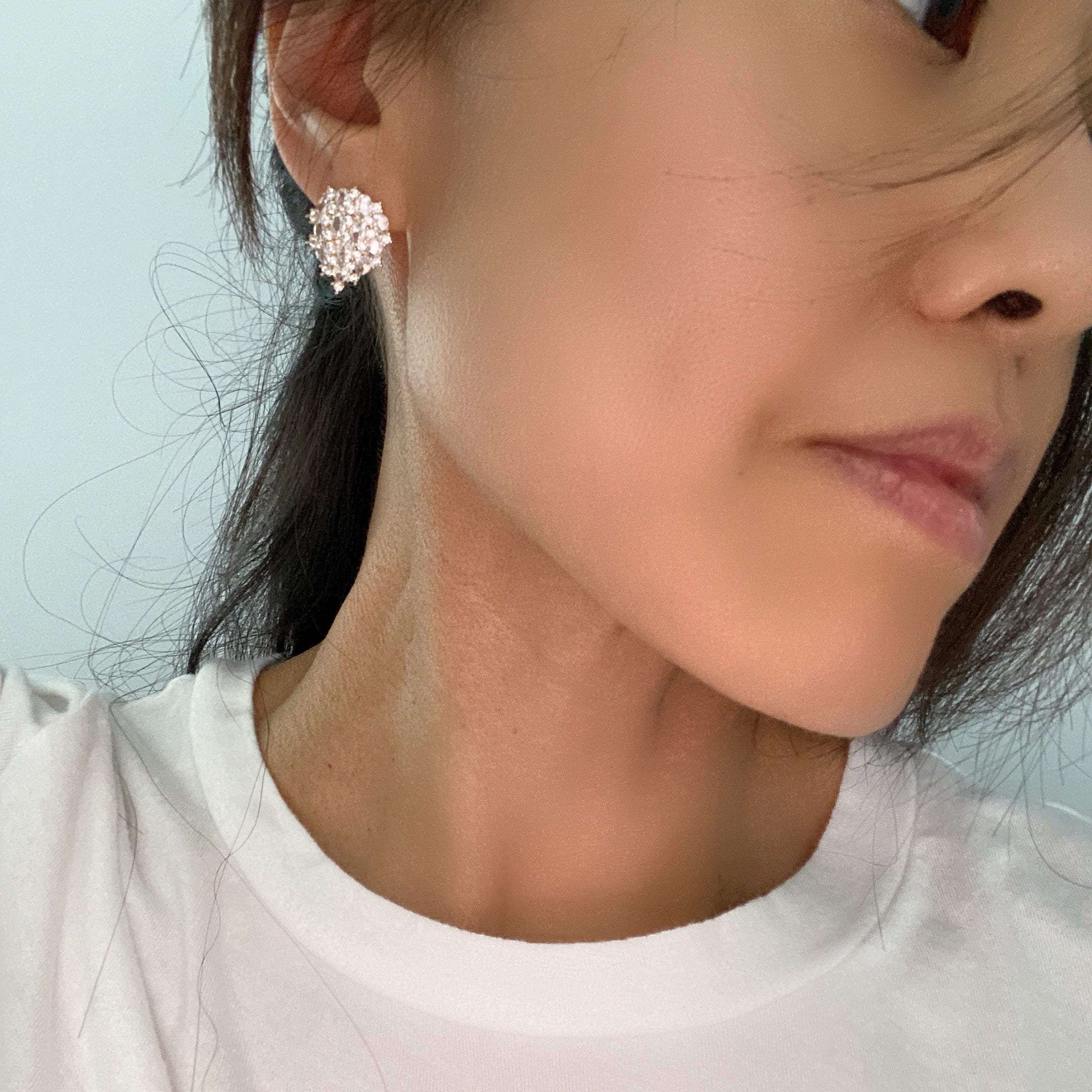 Flashy Teardrop Earrings