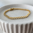 Bezel Set Tennis Bracelet