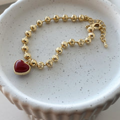 Sweet Heart Charm Bracelet