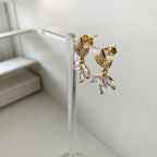 Marquise Lotus Earrings
