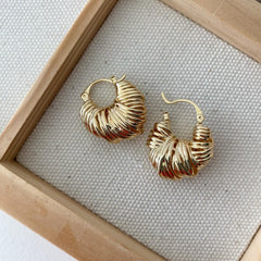 Intertwine Hoop Earrings