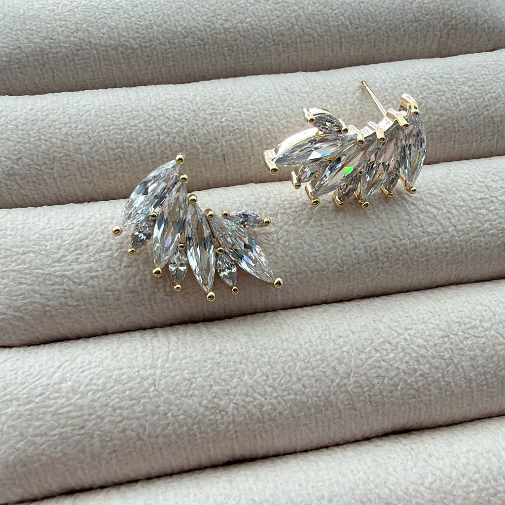 Fan-tastic Marquise Earrings