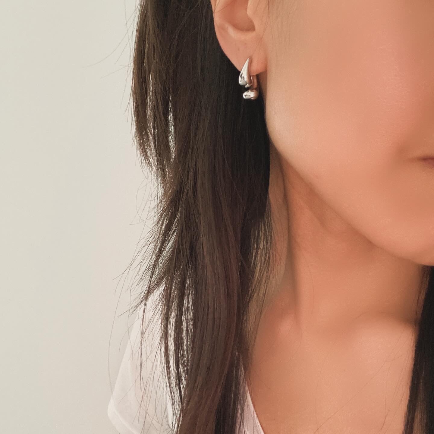 Front-Back: Teardrop Earrings