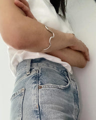 Wavy Cuff Bracelet