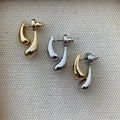 Front-Back: Teardrop Earrings