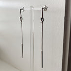 Knotted Snake Chain Earrings