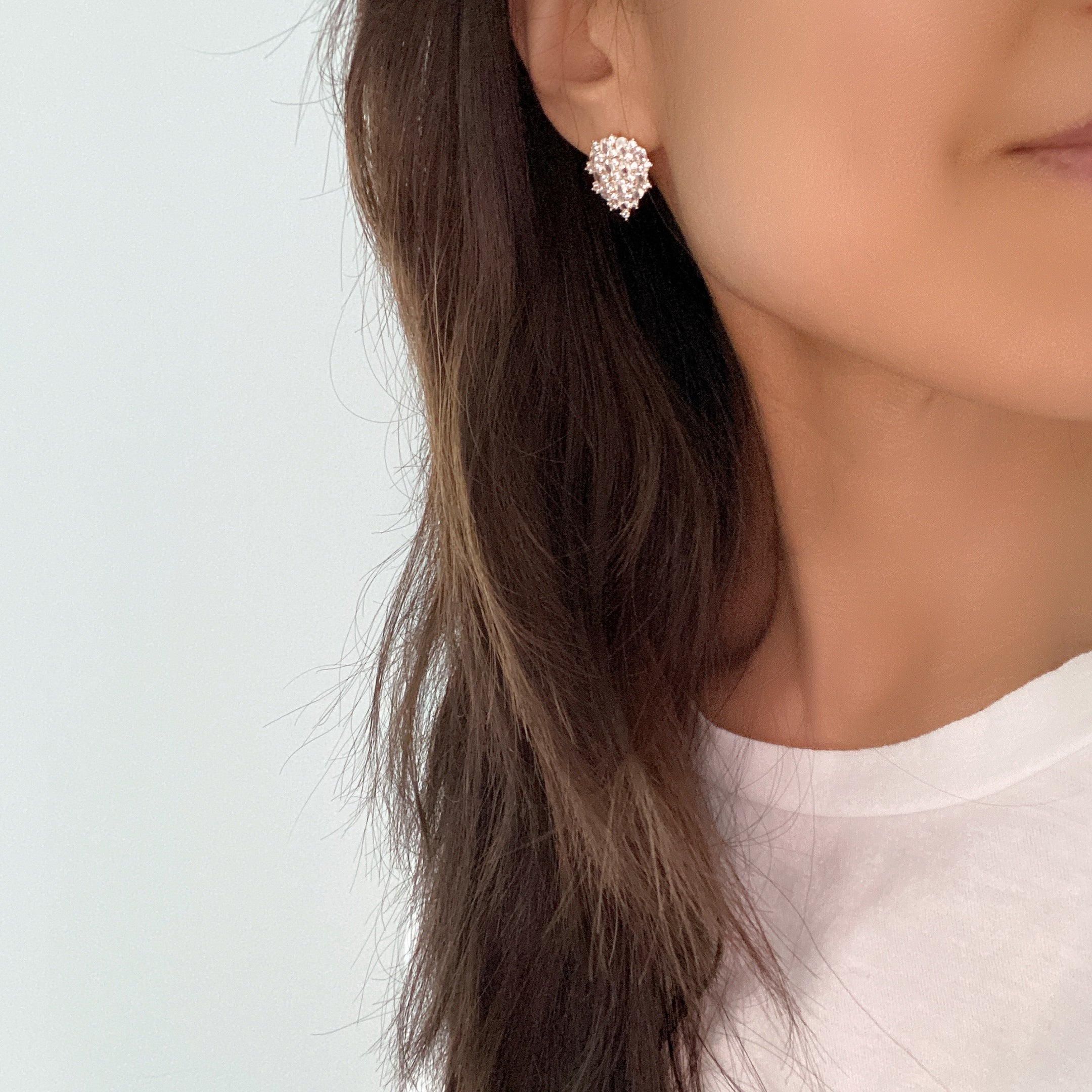 Flashy Teardrop Earrings