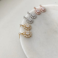Oval Angelic Earrings