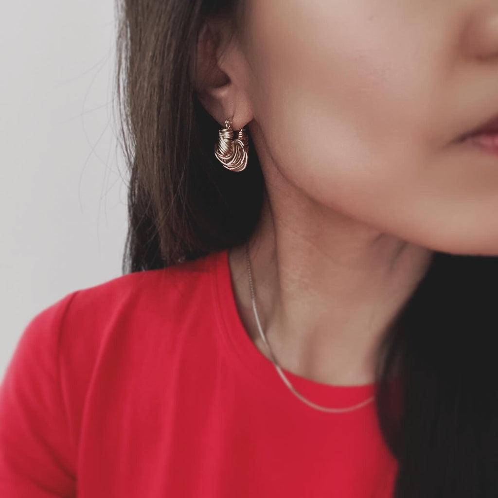 Intertwine Hoop Earrings