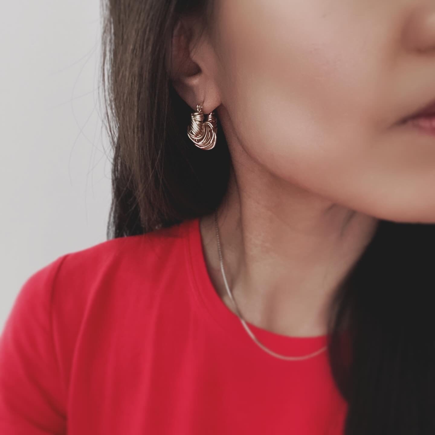 Intertwine Hoop Earrings