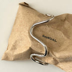 Wavy Cuff Bracelet