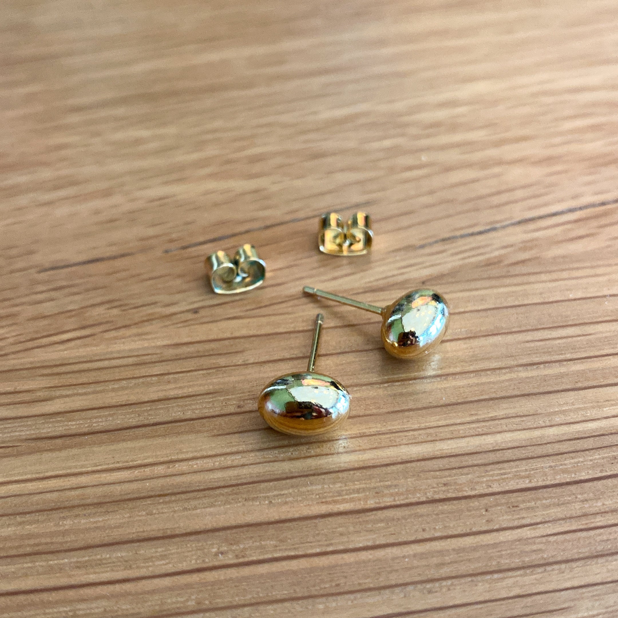 Solid Bean Earrings