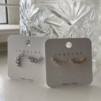 Cubic Scoop Earrings