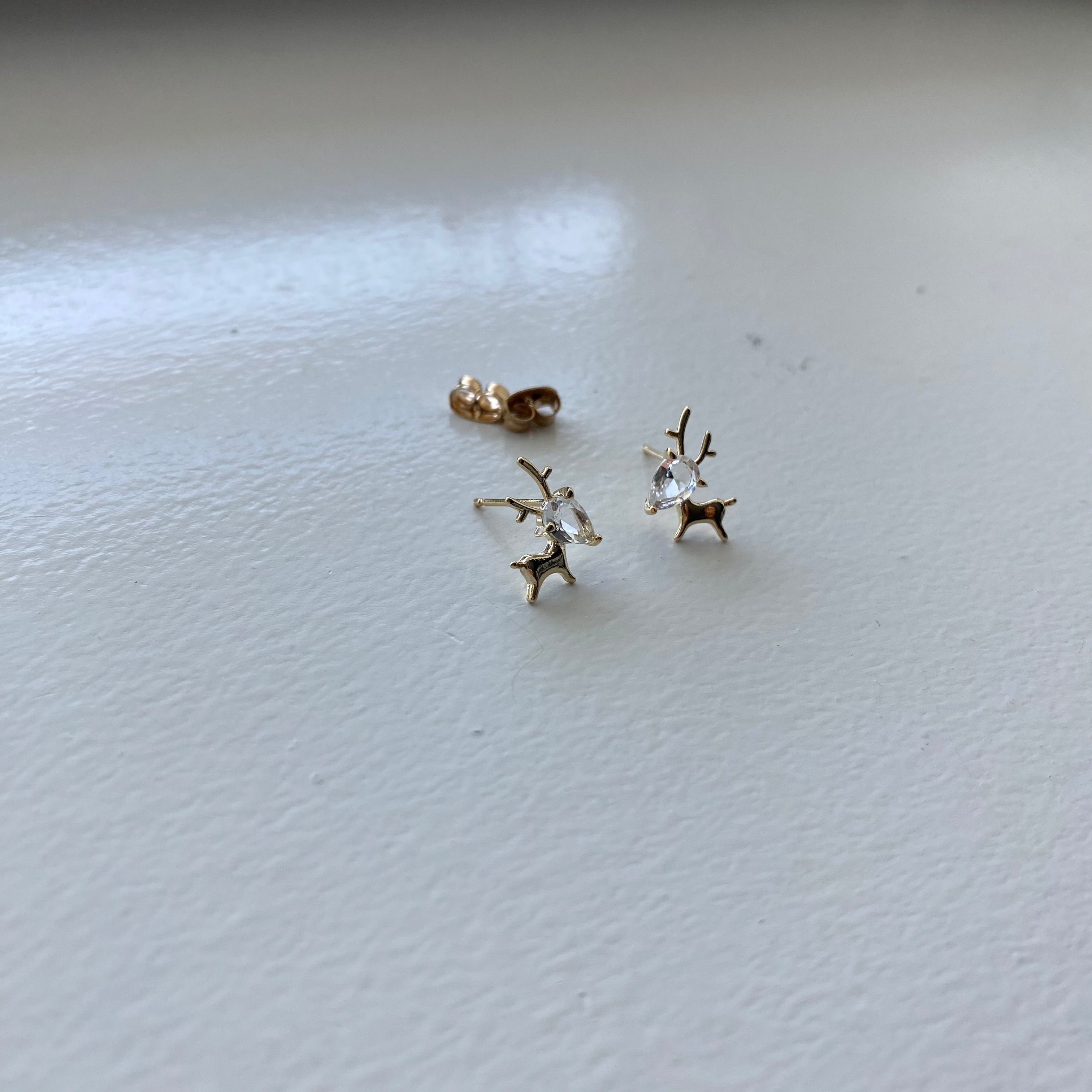 Baby Rudolph Earrings