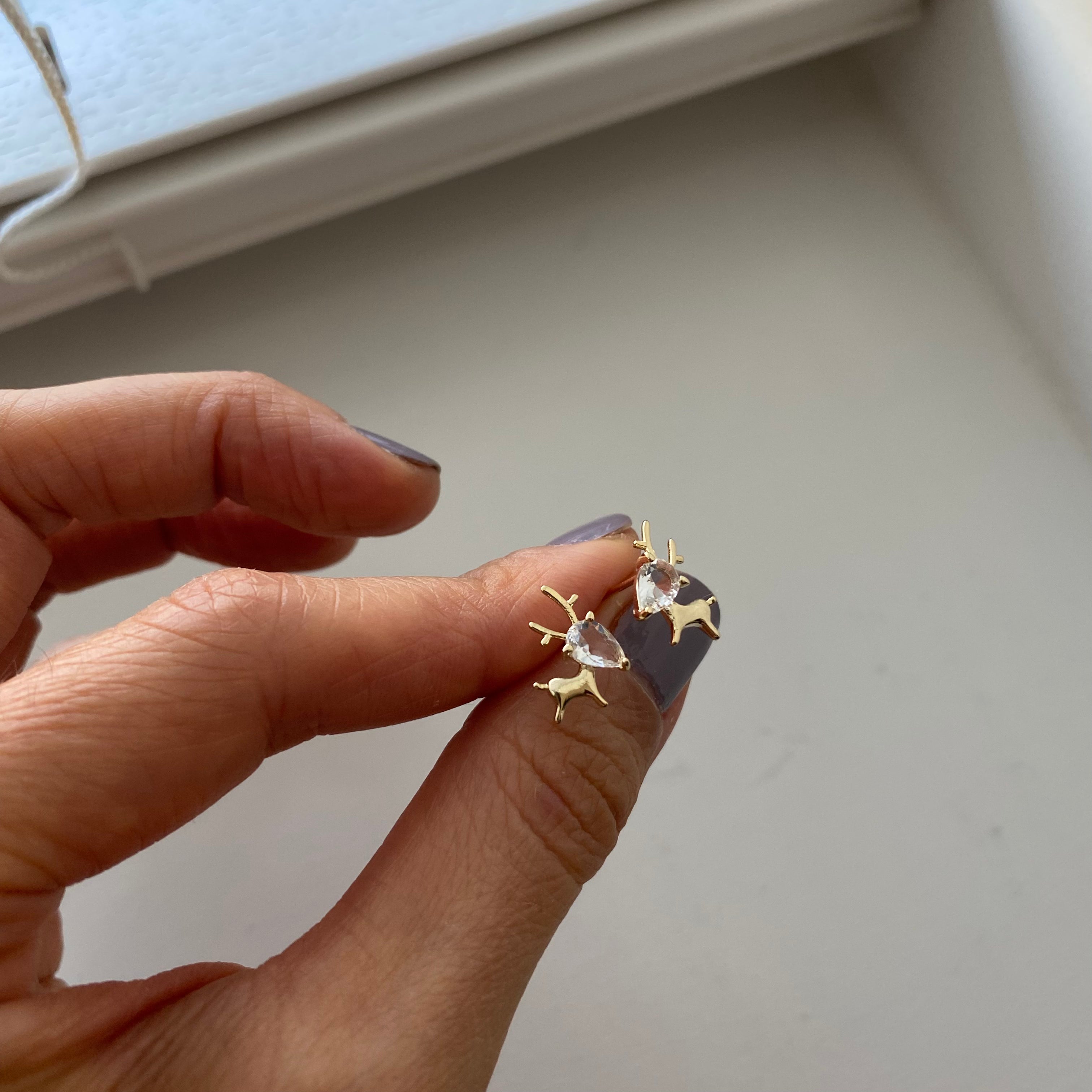 Baby Rudolph Earrings