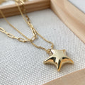 Puffy Star Necklace