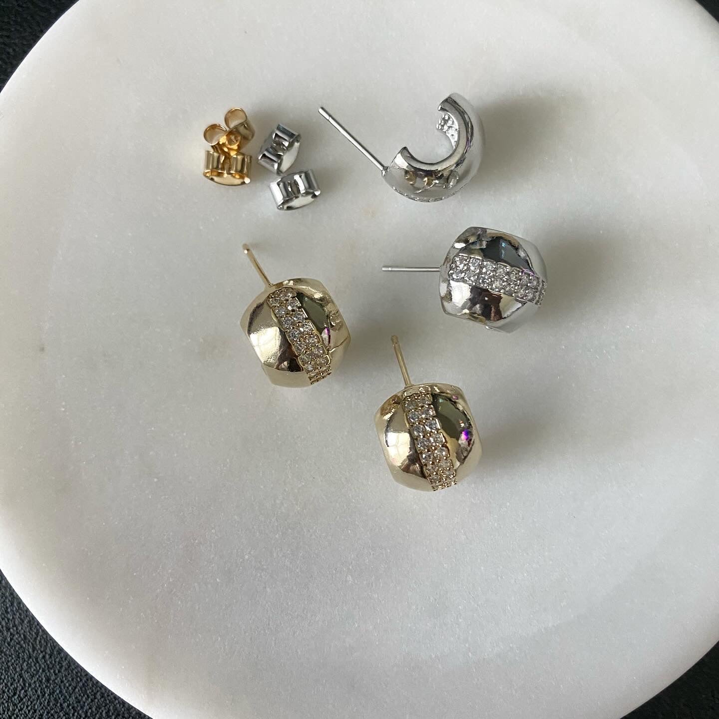 Half Sphere Earrings