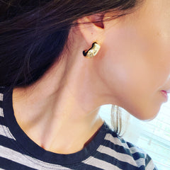 Elbow Hoop Earrings