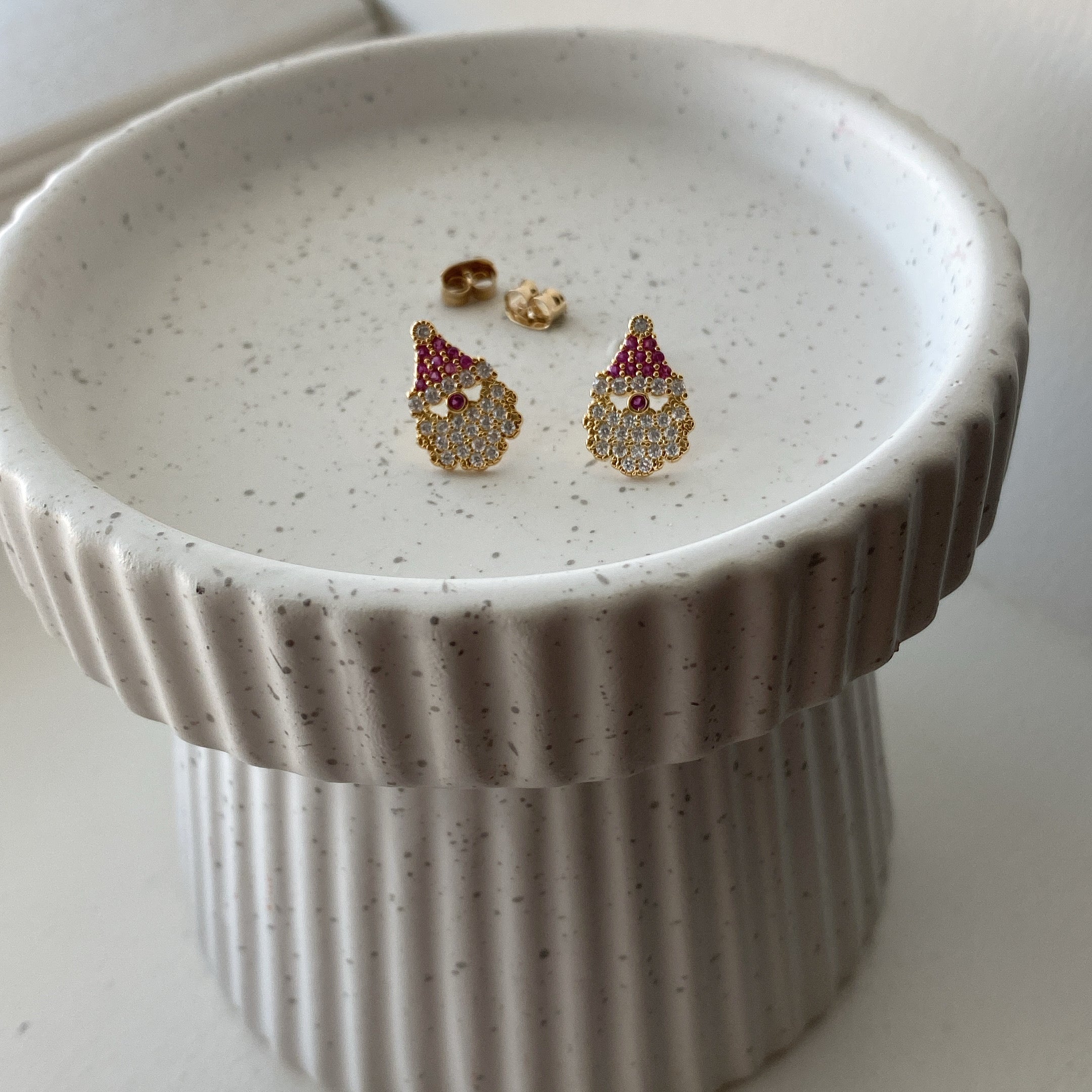 Santa Earrings