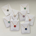 Clover Leaf Pantone Necklace