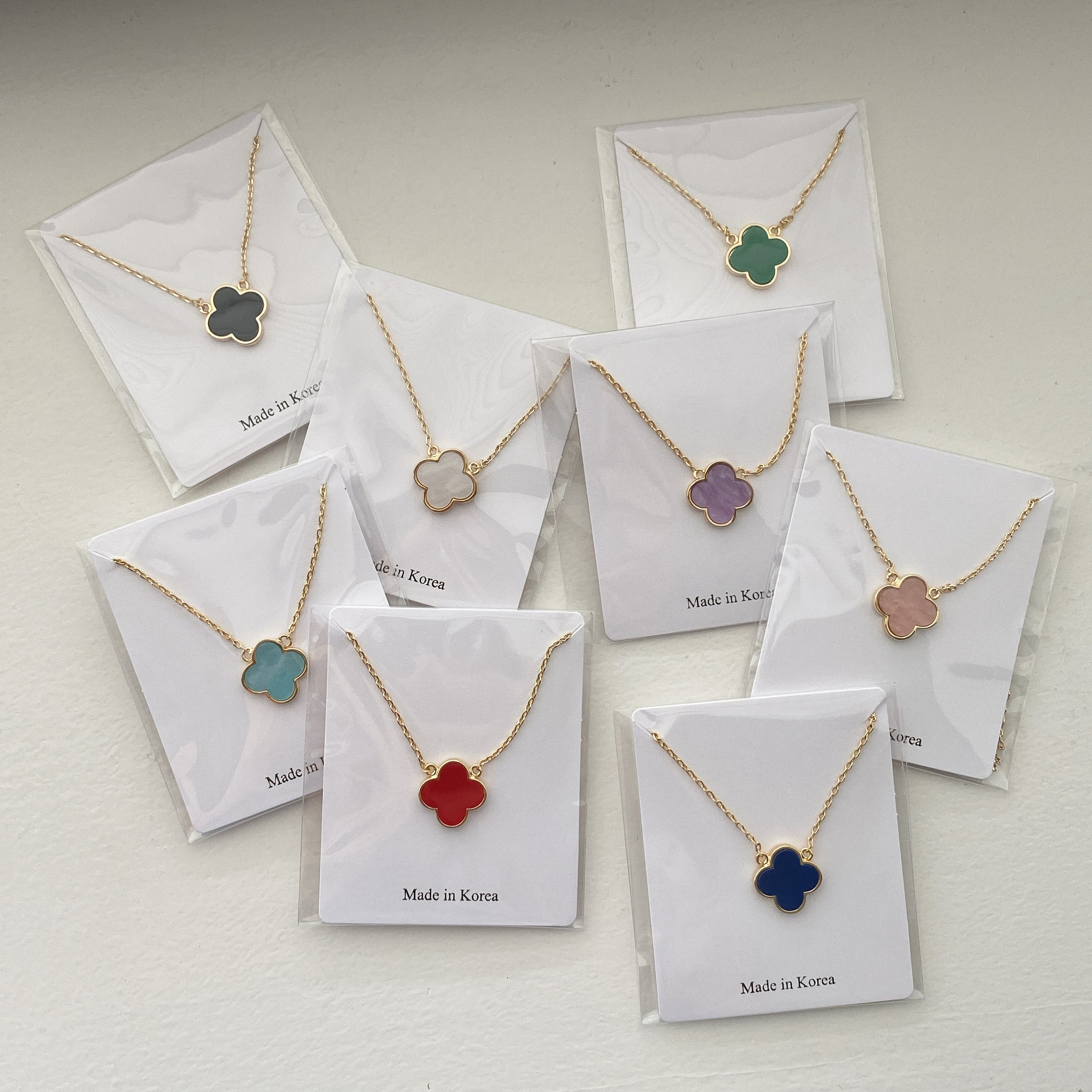 Clover Leaf Pantone Necklace