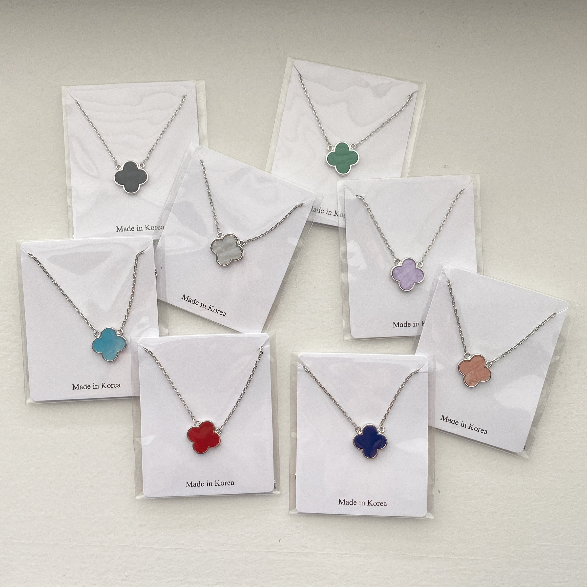 Clover Leaf Pantone Necklace