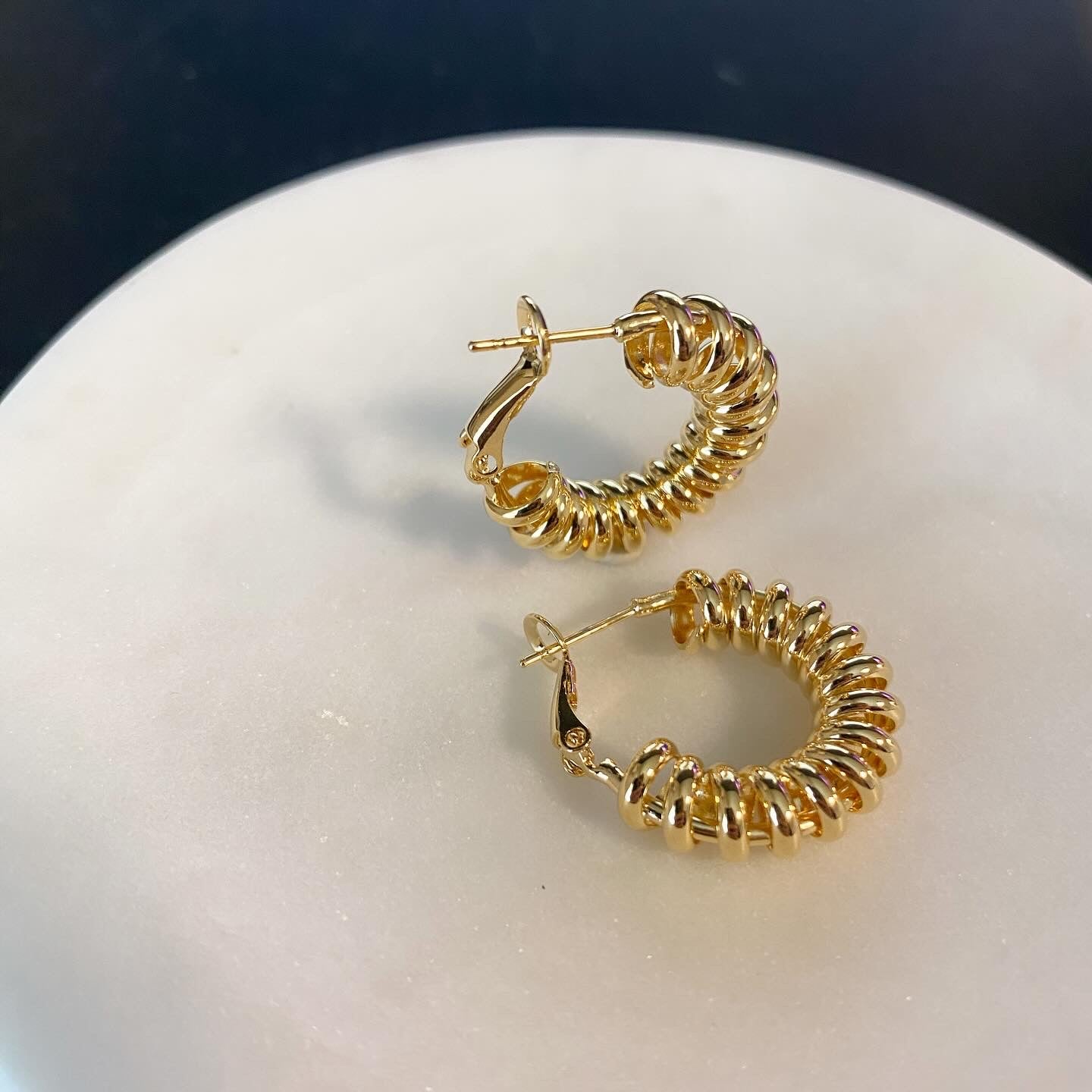Call Me Cord Hoop Earrings