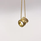 LOVE-ly Dual Barrel Necklace