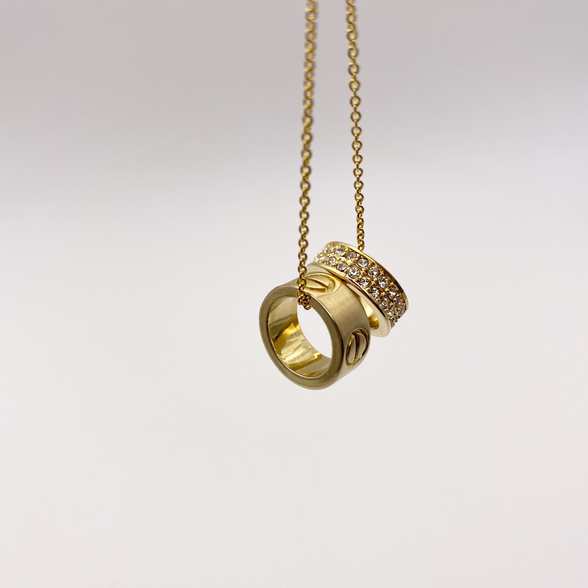 LOVE-ly Dual Barrel Necklace