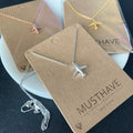 Airplane Necklace