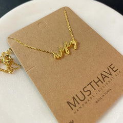 wifey Necklace